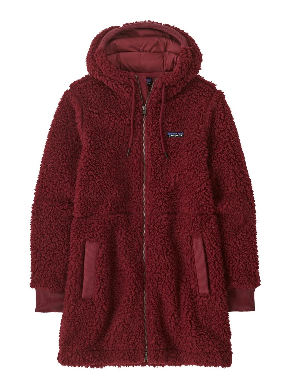 Patagonia Dusty Mesa Parka in Carmine Red